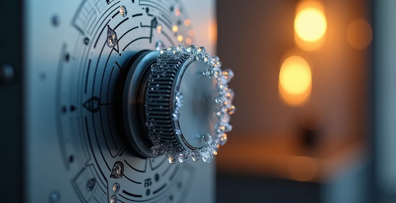 Graphique montrant l'évolution du COP d'une pompe à chaleur selon la température extérieure